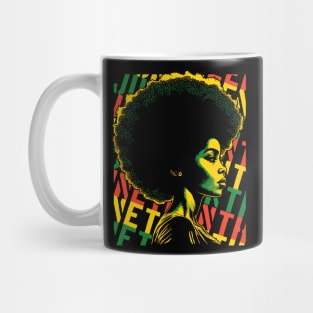 Black History Juneteenth Art for Men, Women, Girls Mug